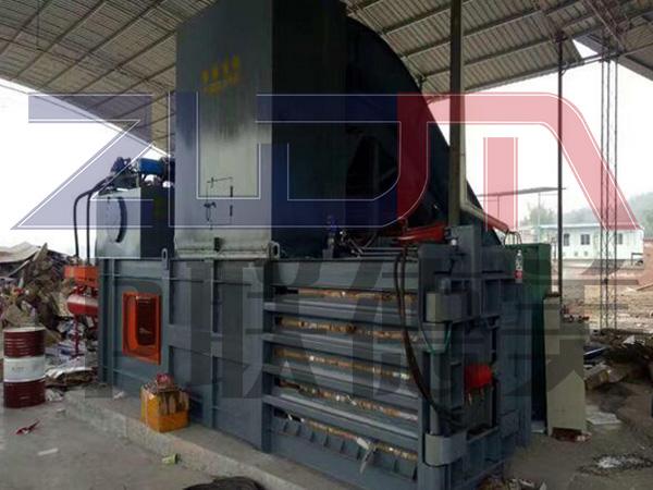 臥式半自動廢紙打包機