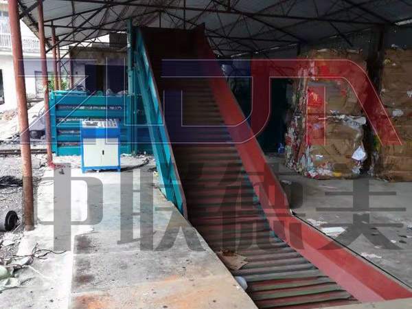 半自動廢紙打包機