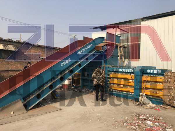 手動廢紙打包機