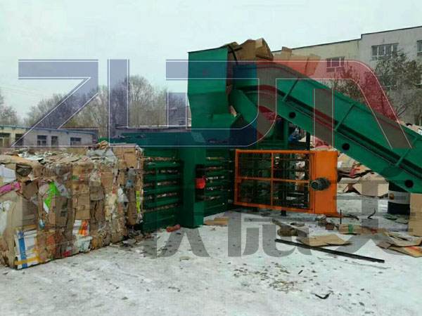 立式廢紙打包機