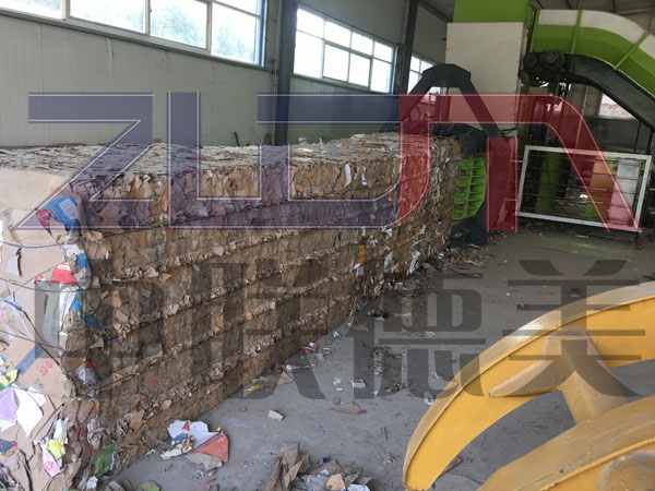 120t廢紙打包機
