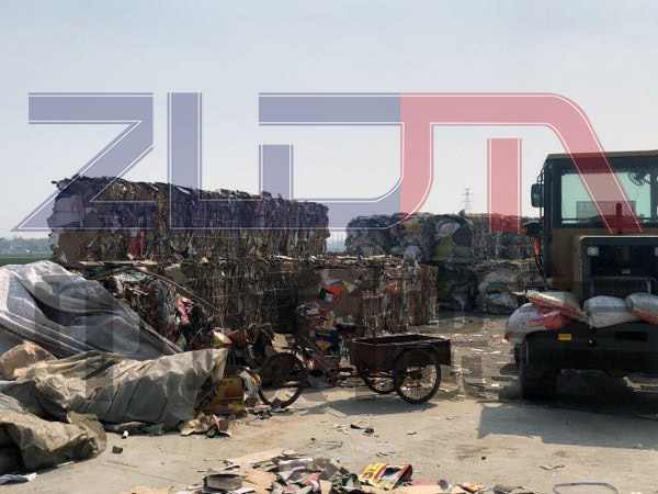 臥式廢紙打包機